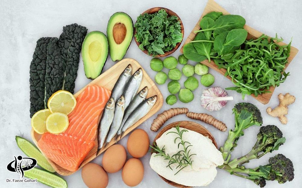 رژیم غذایی قبل و بعد از تزریق