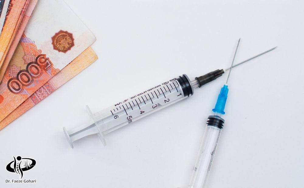 هزینهی هر جلسه تزریق سلولهای بنیادی و پیآرپی