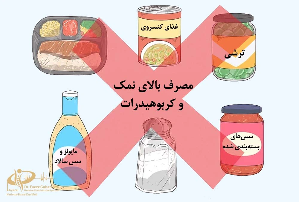 کاهش مصرف نمک در وعدههای غذایی