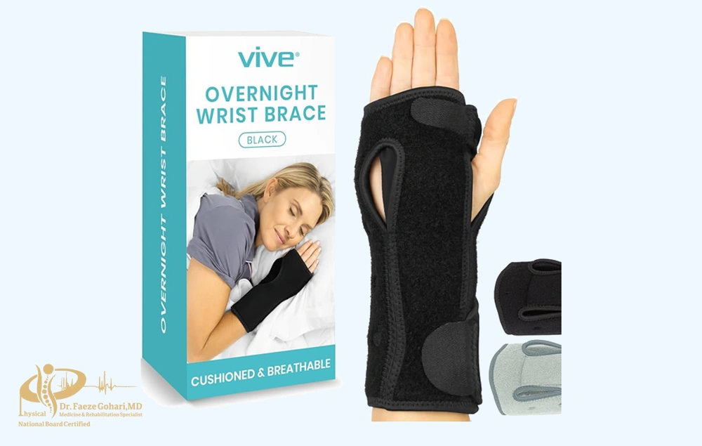 استفاده از مچ‌بند شبانه در موارد شدیدتر