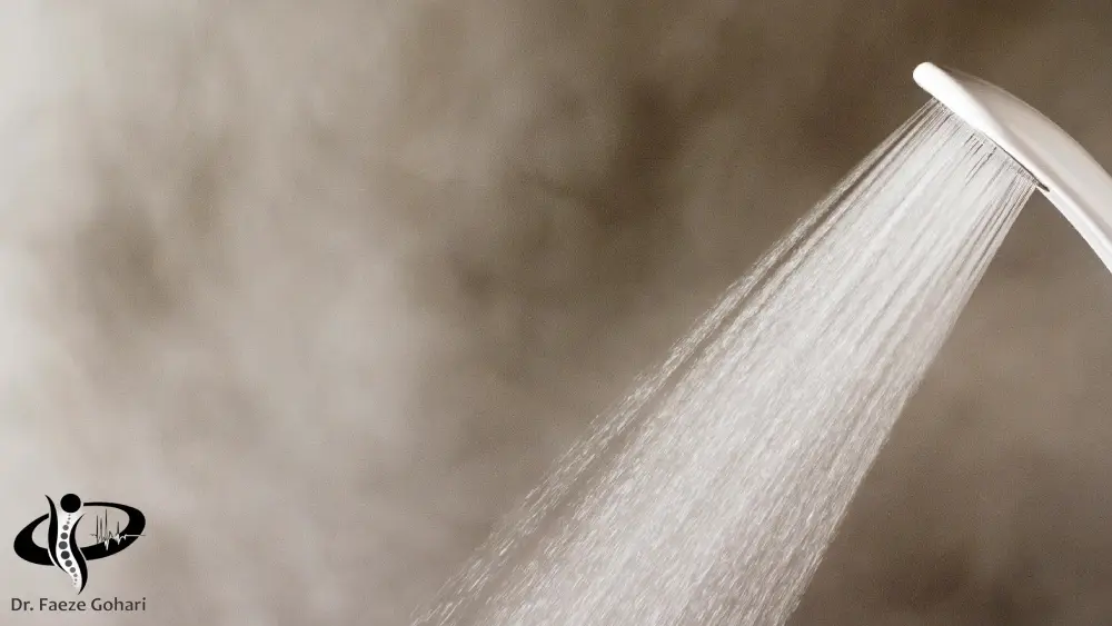 کمپرس یا حمام گرم 